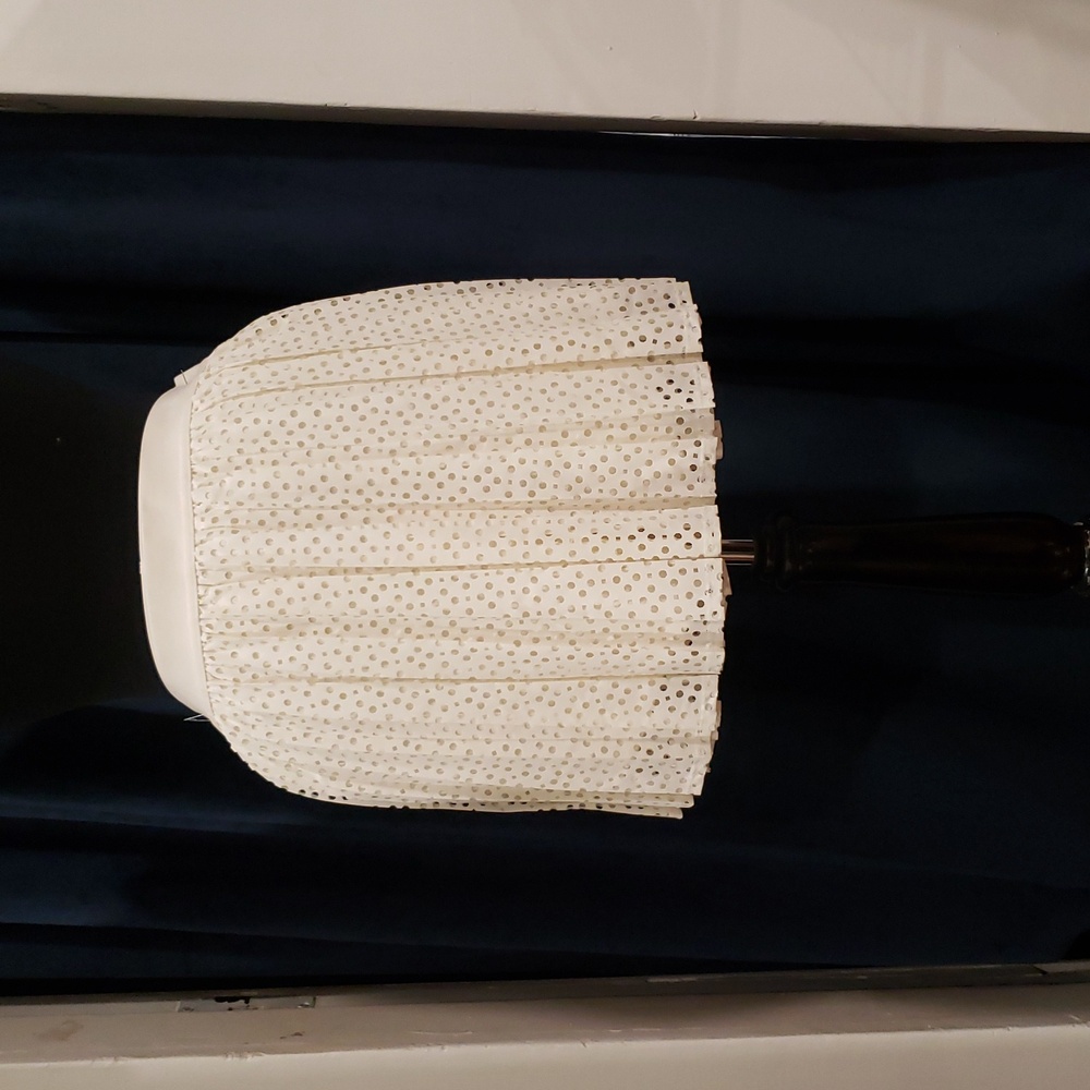 Tory Sport White Eyelet Mini Skirt